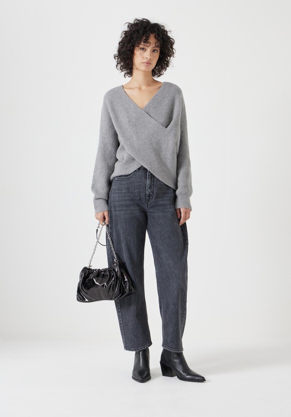 Bronte Cross Front Knit Jumper