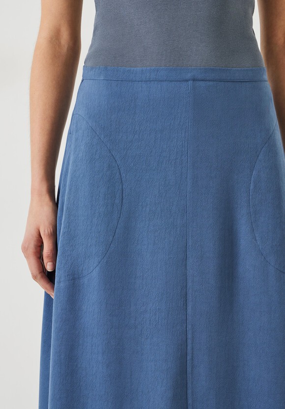 Layla Textured Midi Skirt