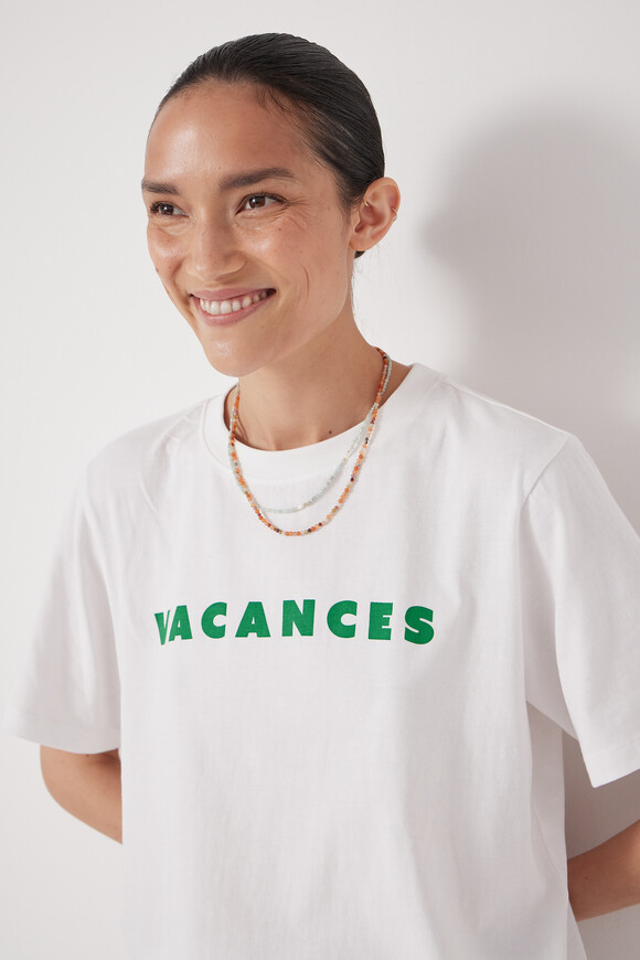 Vacances Graphic Cotton T-Shirt