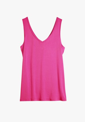 Sally V-Neck Jersey Vest Top