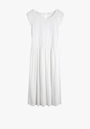 Jersey Broderie Dress