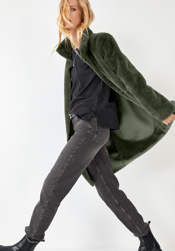 Ella Faux Fur Coat