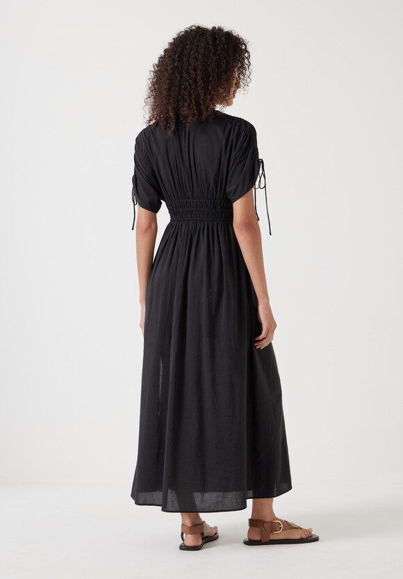 Grace Cotton Blend Midi Beach Dress