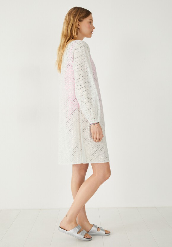 Katy Broderie Mini Dress