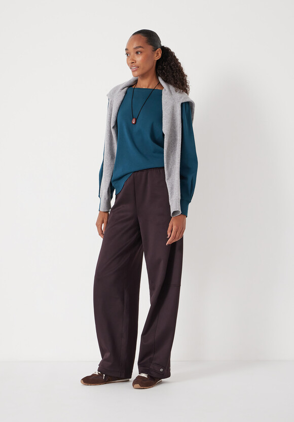 Emily Puff Sleeve Cotton Jersey Top