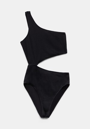 Clare Crinkle Cut Out Swimsuit