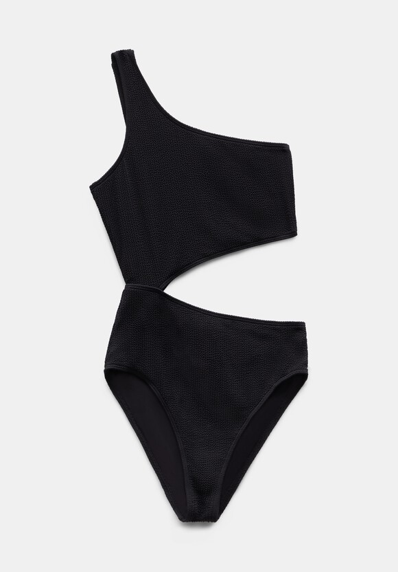 Clare Crinkle Cut Out Swimsuit