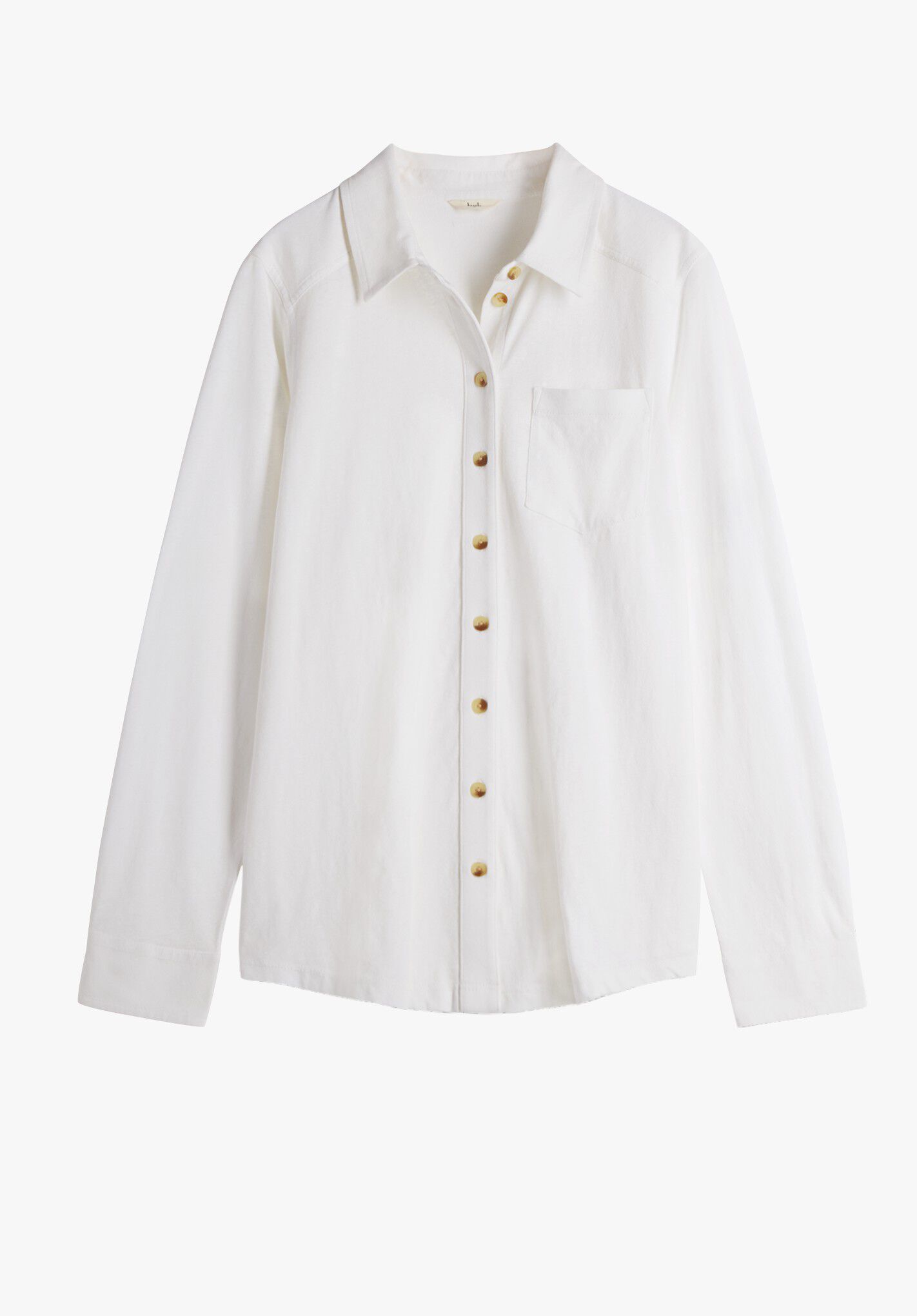 White button up jersey hotsell