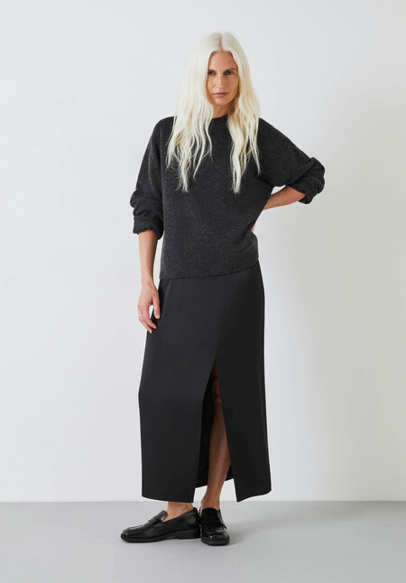 Faris Crew Neck Wool Blend Jumper