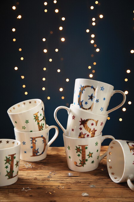 Meadow Initial Ceramic Mug