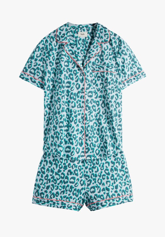 Isla Printed Cotton Pyjama Set