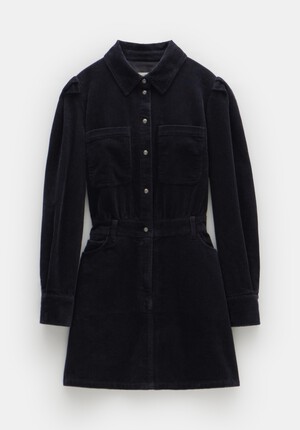 Mariella Cord Mini Dress