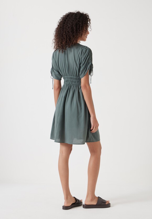 Grace Cotton Blend Mini Dress