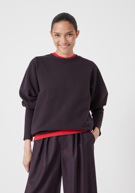 Puff Sleeve Sweatshirt
