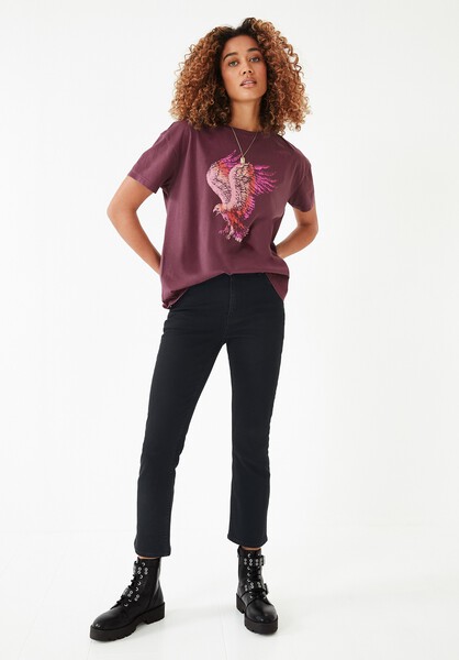 Eagle Landing Boyfriend T Shirt