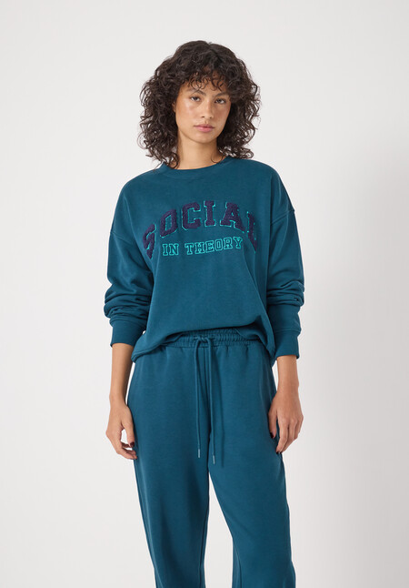 Social In Theory Graphic Sweatshirt