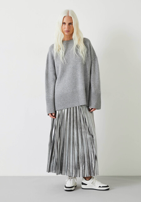 Danielle Split Back Wool Jumper