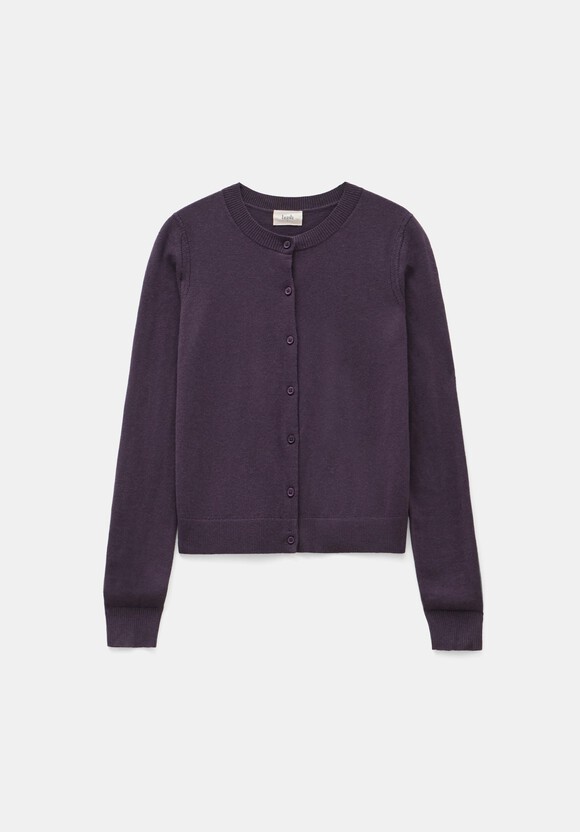 Wool Blend Slim Knitted Cardigan