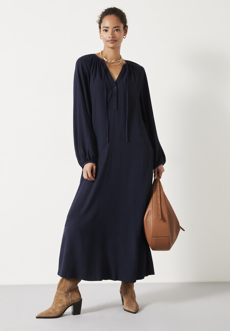 Leilani Gathered Midi Dress