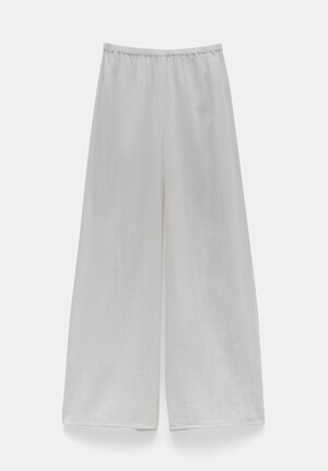 Elodie Oversized Cheesecloth Trousers
