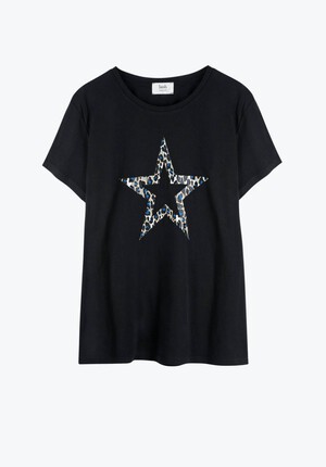 Leopard Star Tee