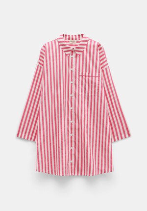 Emerson Striped Oversized Nightshirt