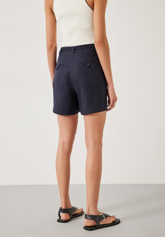 Belted Tailored Shorts