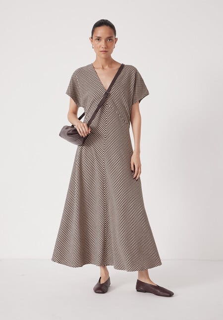 Grace Jersey V-Neck Maxi Dress