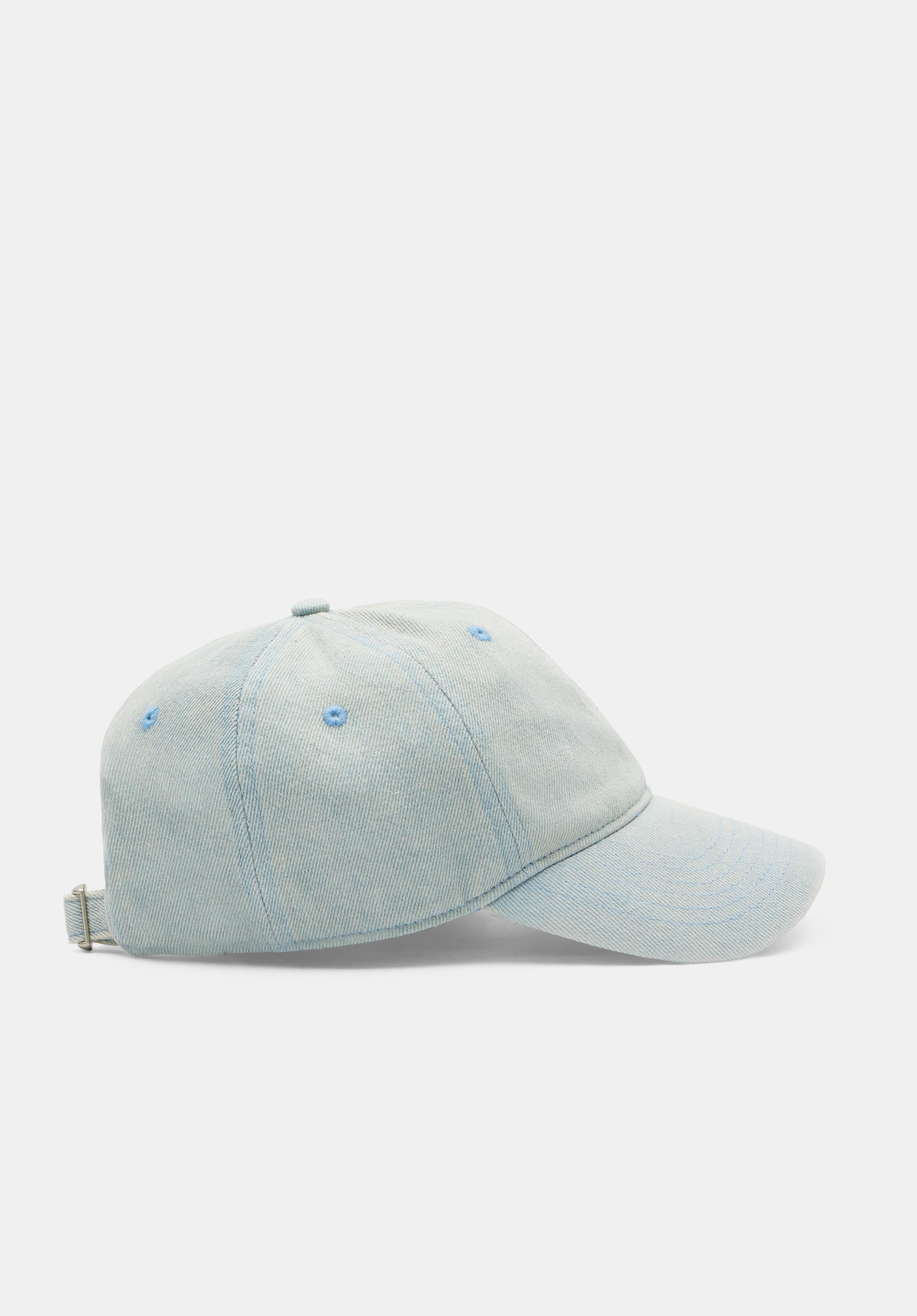 Denim top dad cap
