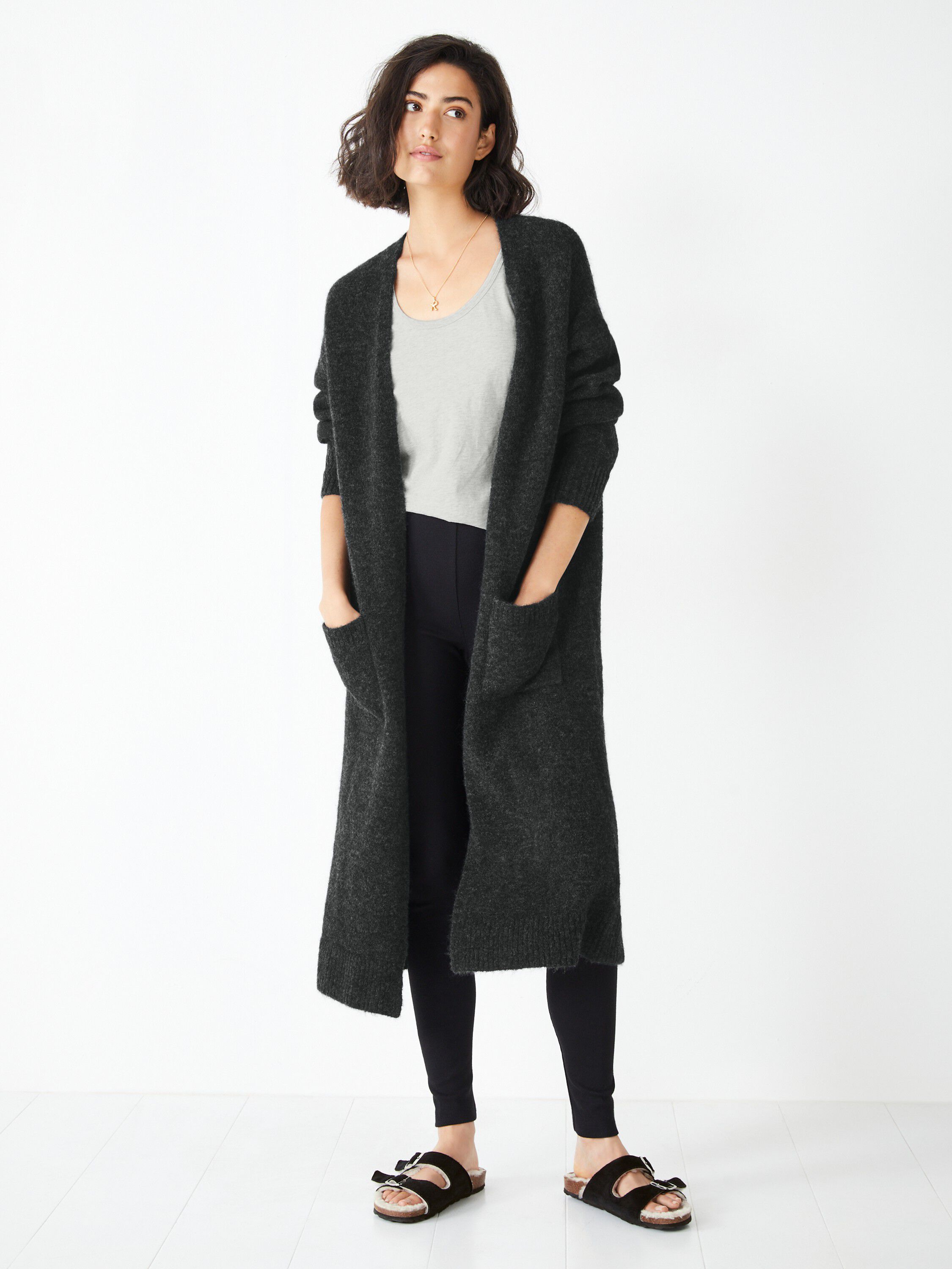Bette Longline Knitted Cardigan