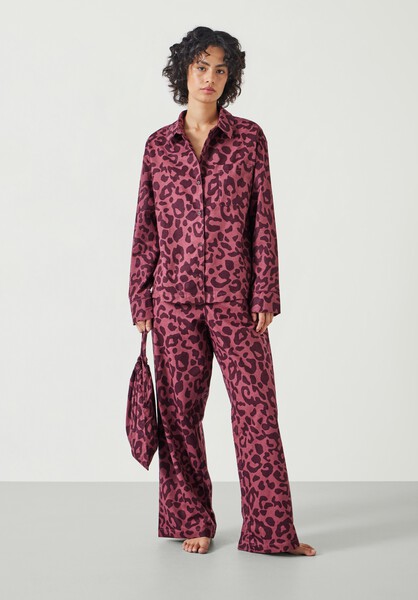 Luella Flannel Animal Print Pyjama Set