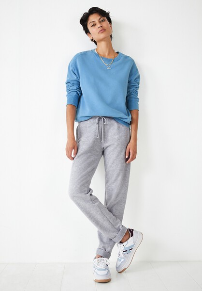 Rib Panel Sweatshirt