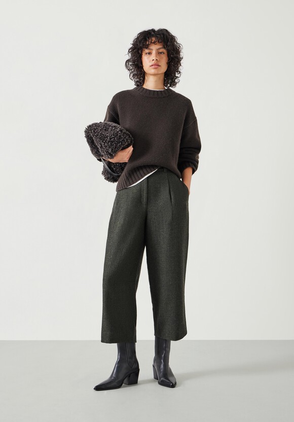 Carys Tailored Cropped Trousers