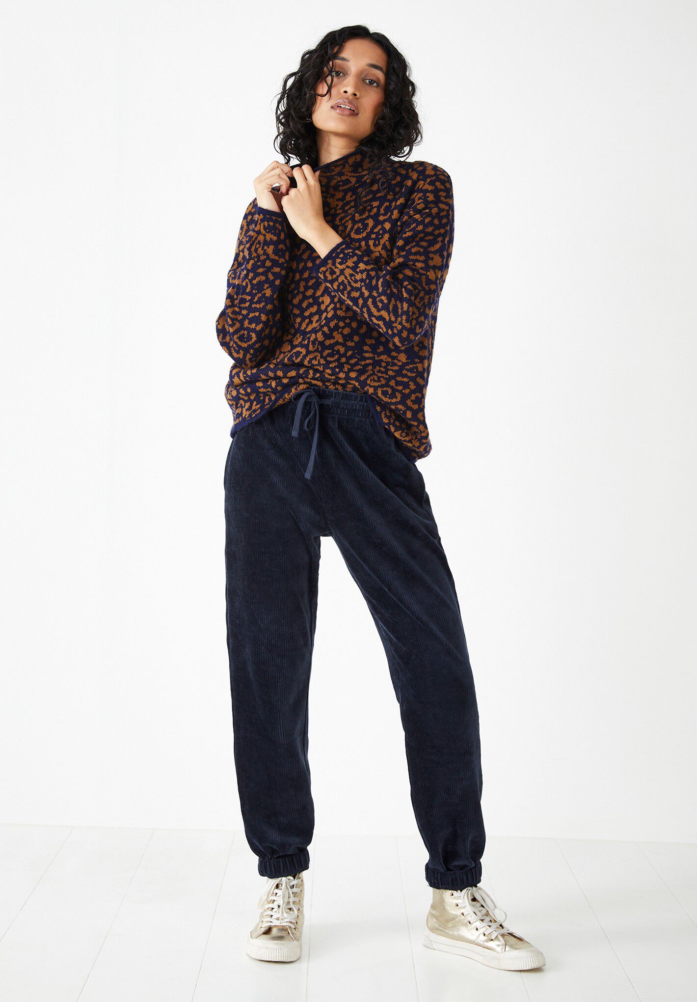 Hush leopard star jumper store