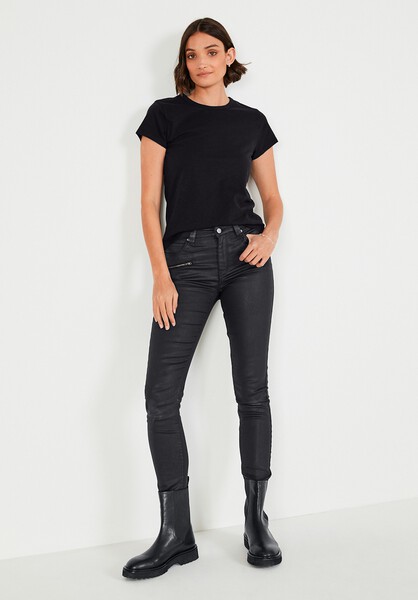 Coated Jeans