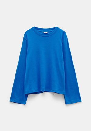 Kai Cotton Column Sleeve Top