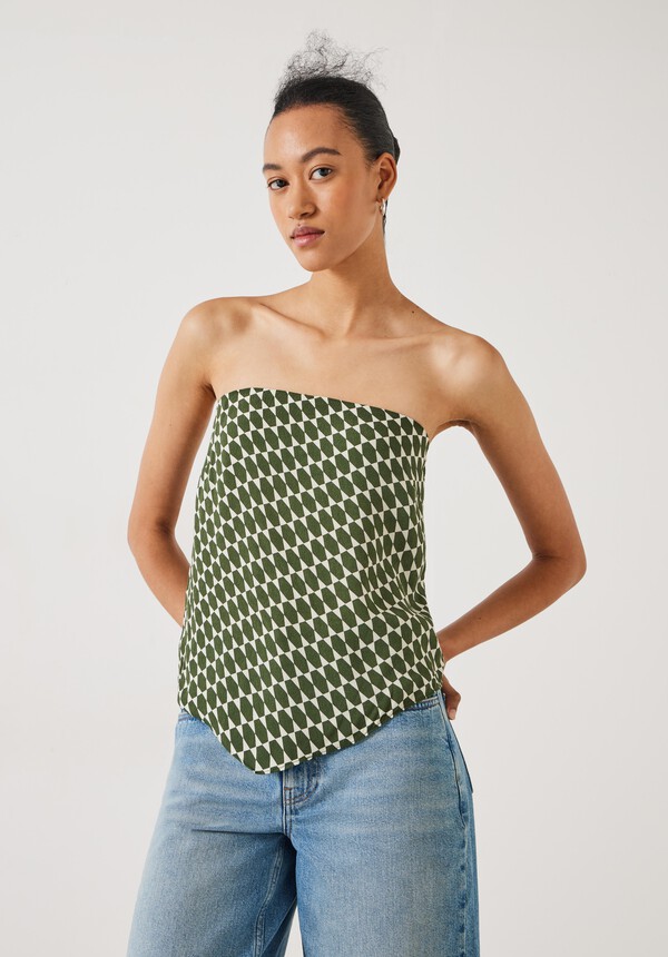 Aminah Bandeau Top