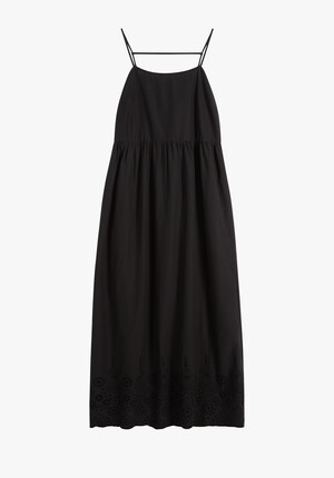 Neesha Cotton Broderie Midi Dress