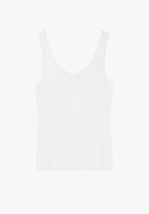 Sally V-Neck Jersey Vest Top