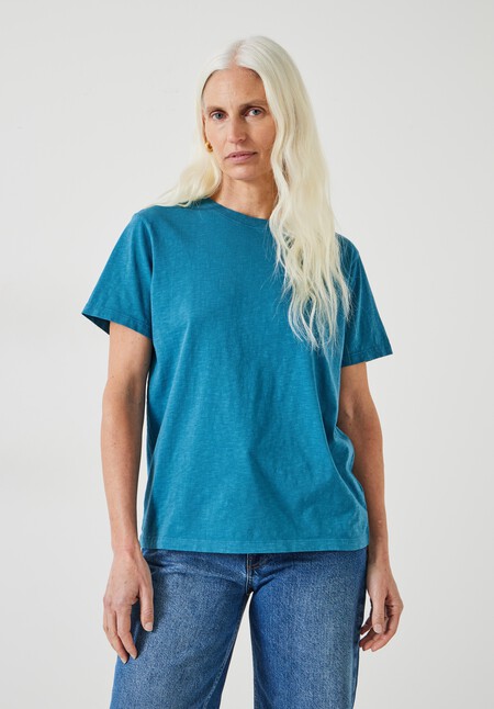 Hattie Cotton Slub Crew Neck T-Shirt