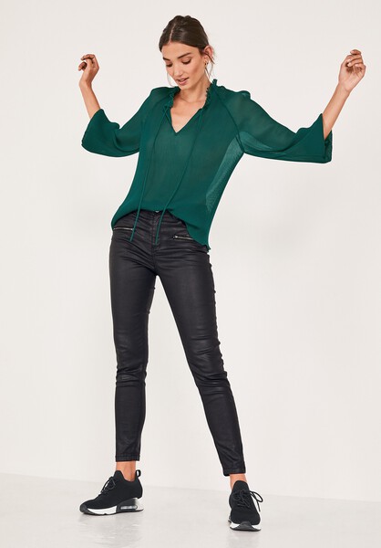 Brigette Pleated Blouse