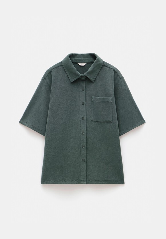 Towelling Short Sleeve Shirt