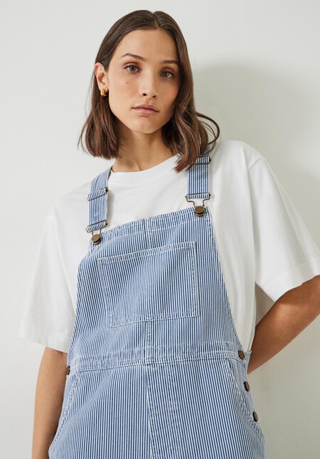 Wilder Striped Dungarees