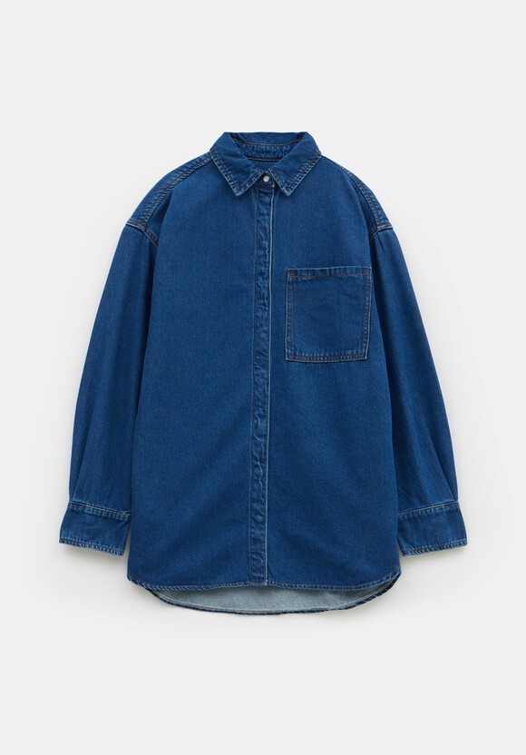 Deanna Relaxed Denim Shirt