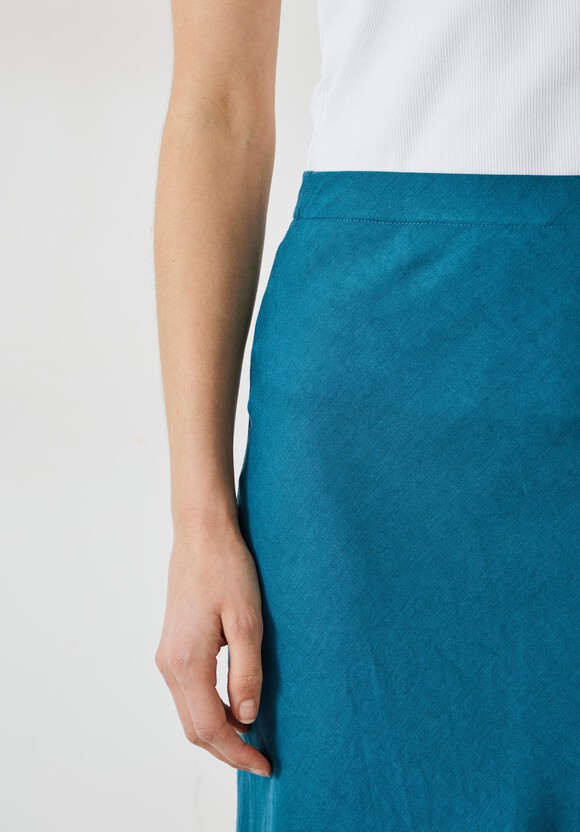 Simone Linen Midi Skirt
