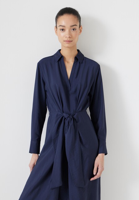 Maya Air Flow Front Tie Maxi Dress