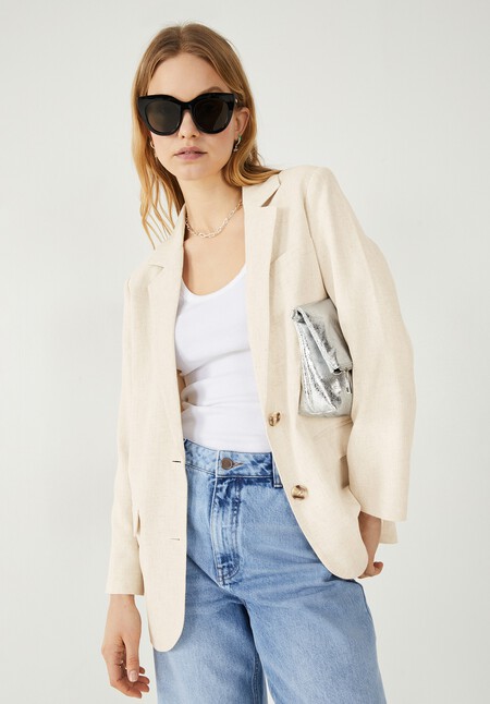 Anna Linen Blazer