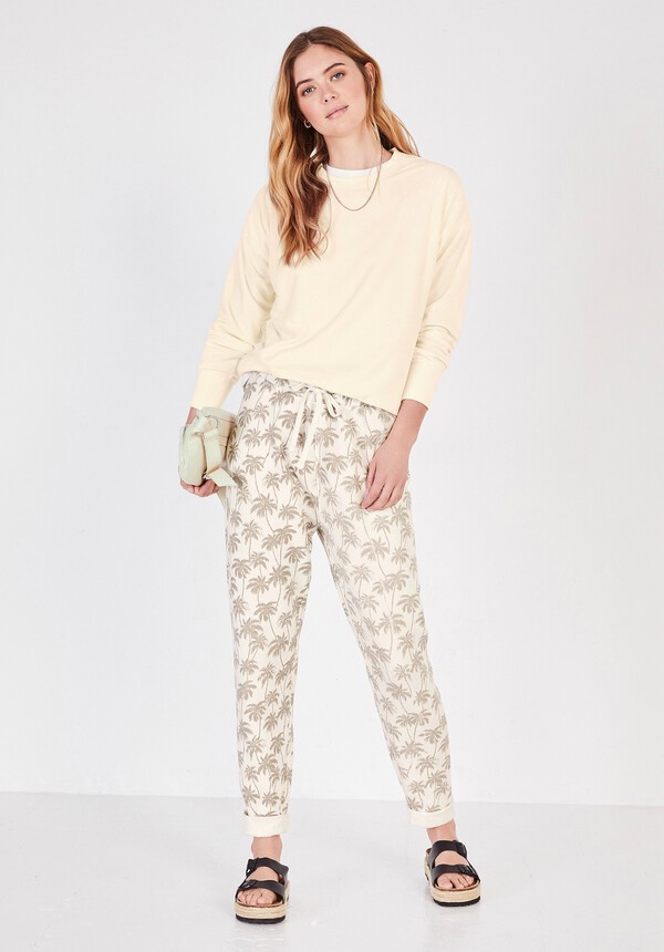 Palm Printed Joggers