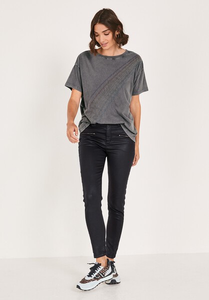 Cotton-Blend Rainbow T-Shirt