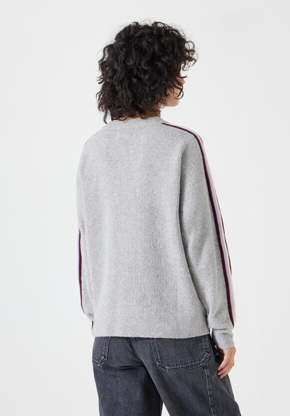 Lydia Ottoman Stripe Crew Neck Jumper